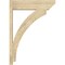 Ekena Millwork Thorton Slat Rough Sawn Outlooker, Douglas Fir, 8"W x 30"D x 42"H OUT08X30X42THR06RDF - alternate 2
